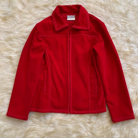 New Funwear Factory Bright Red Zipper Jacket M - Picture 6 of 7